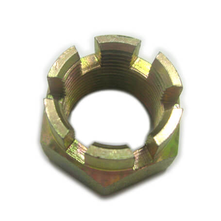 Hex Jam slotted nut