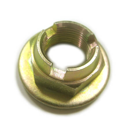 Slotted Nut with flange