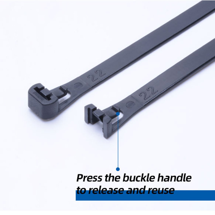 Releasable cable ties - SapiSelco - Cable Ties