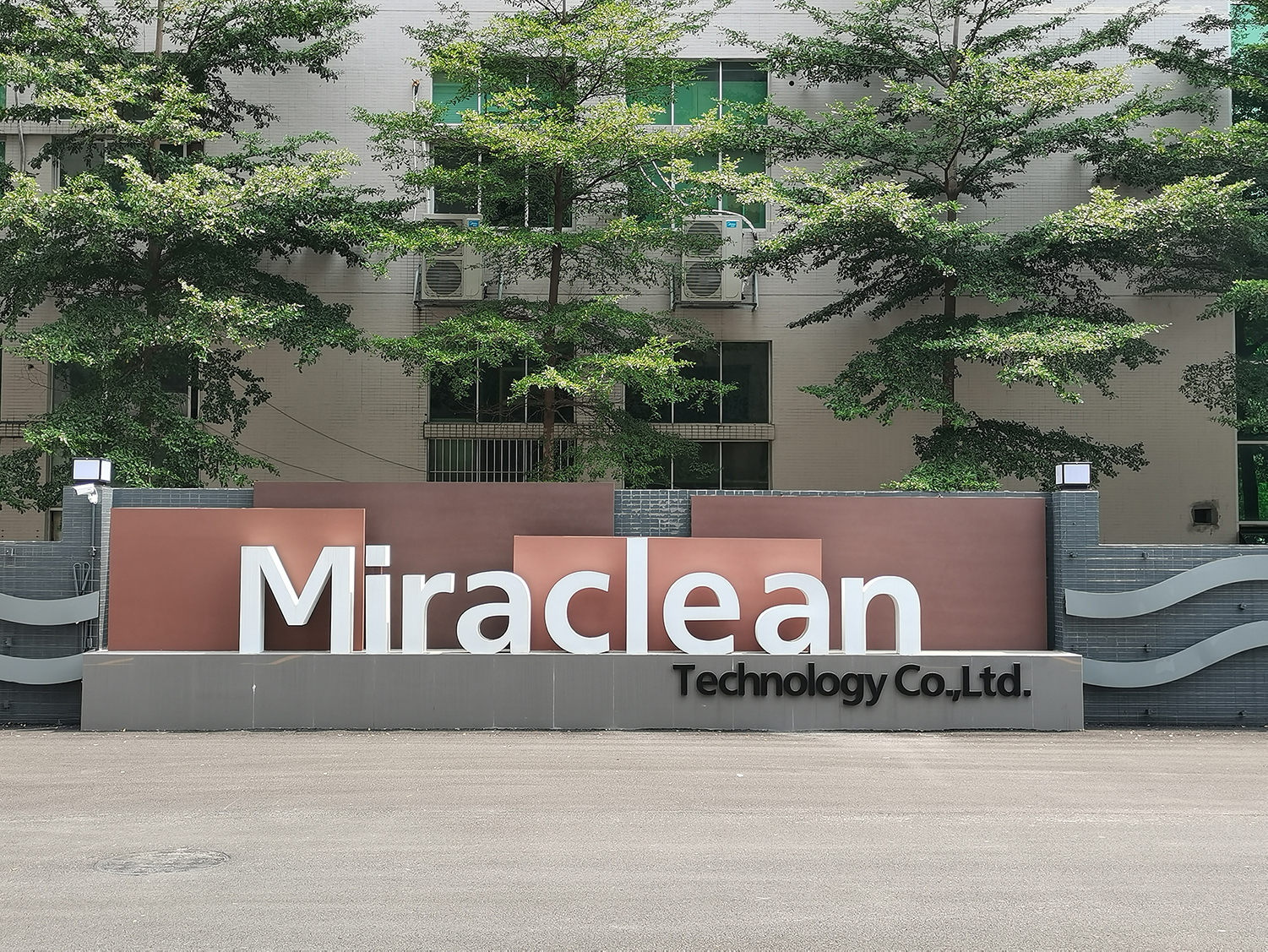 Miraclean Technology Co.,Ltd Headquater Logo Scene