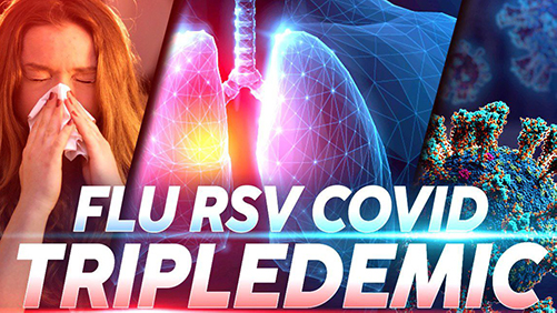 The Tripledemic of FLU, RSV, COVID are affecting America.