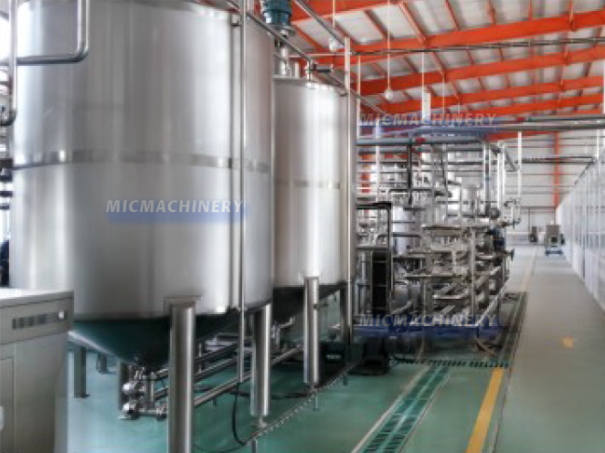 Apple juice processing machine