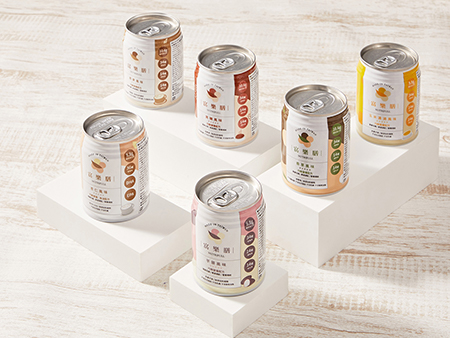 Various types of can packaging