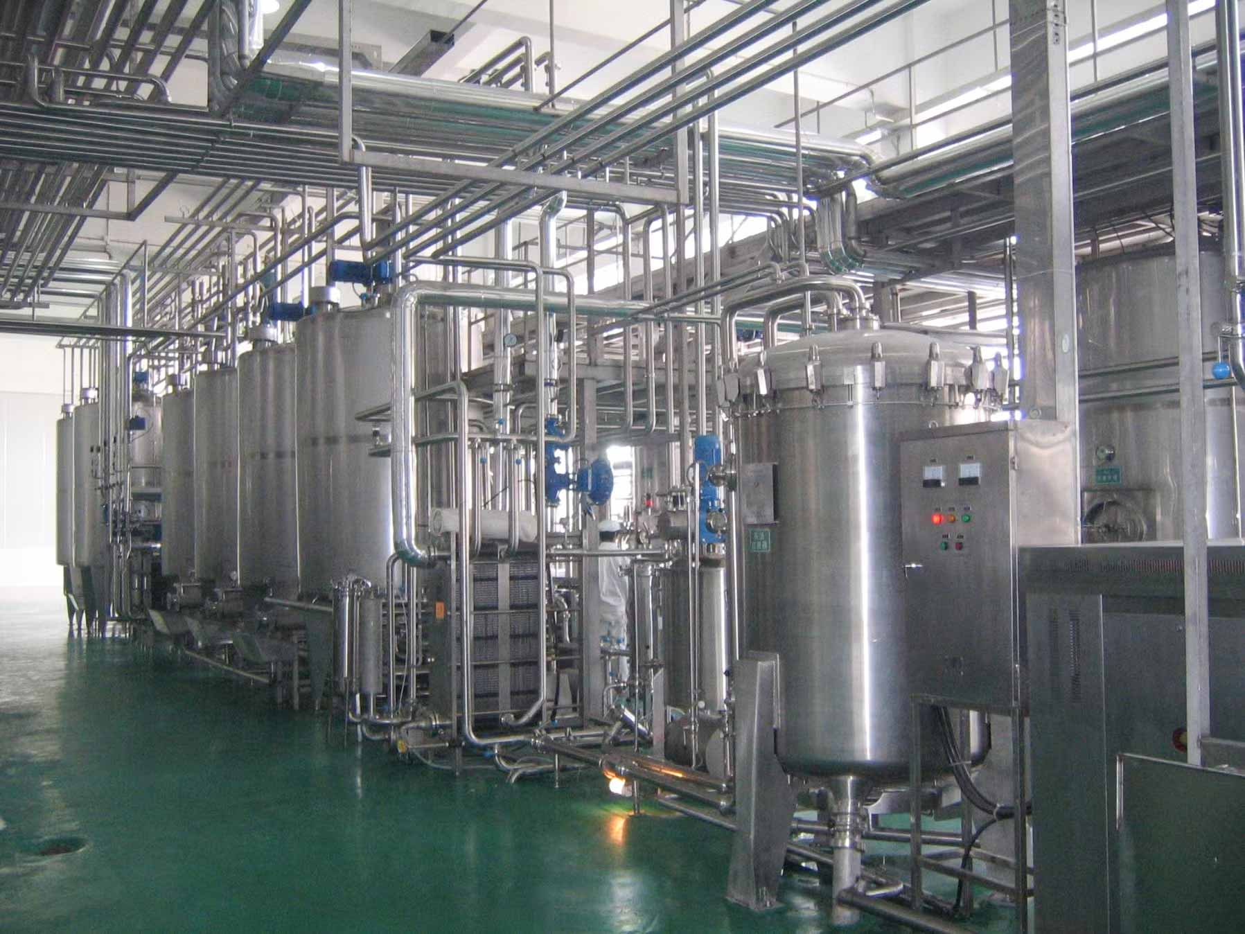 milk processing plant