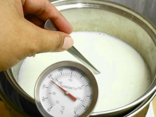 Preparing the Milk