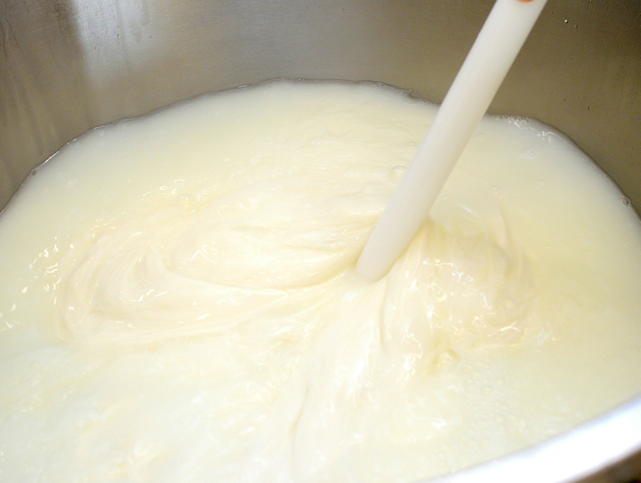 stirred milk