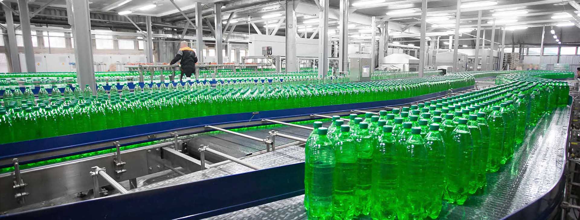 Pet bottle filling machine finished product