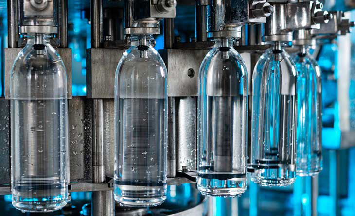 Pet bottle filling machine