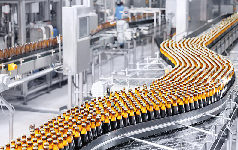Carbonated Beverage Filling Machine Finished Product