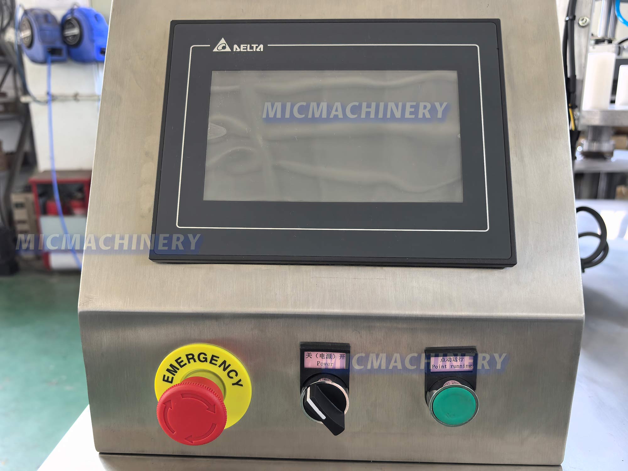 teeth whitening syringes filler control panel