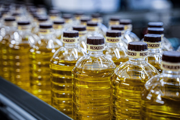 Edible Oil Filling Machine finished product