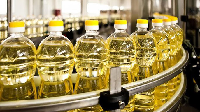 Edible Oil Filling Machine finished product