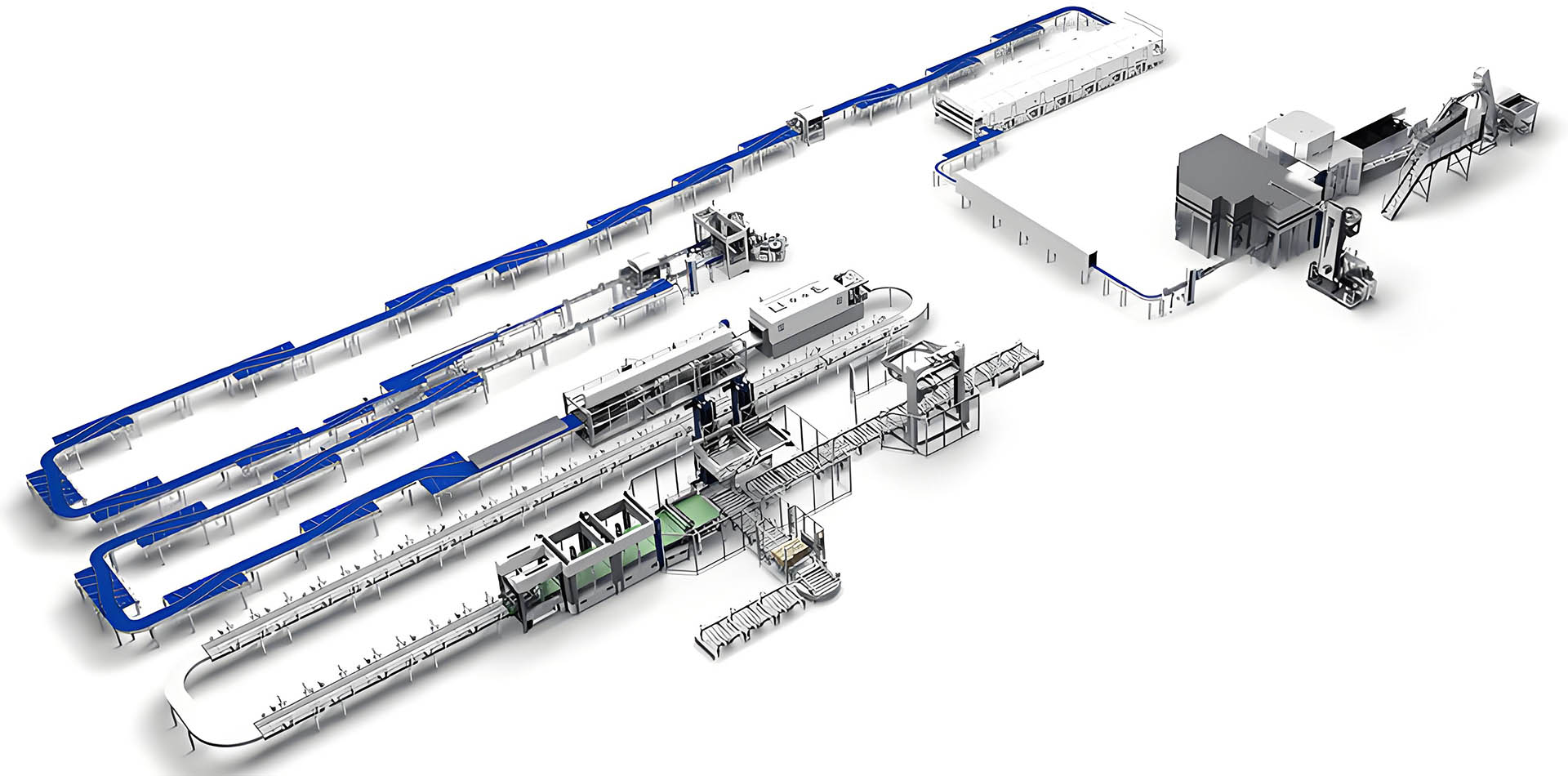 Glass Bottle Filling line