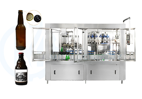 MIC 18-18-1 Glass Bottling Line (12000 BPH)