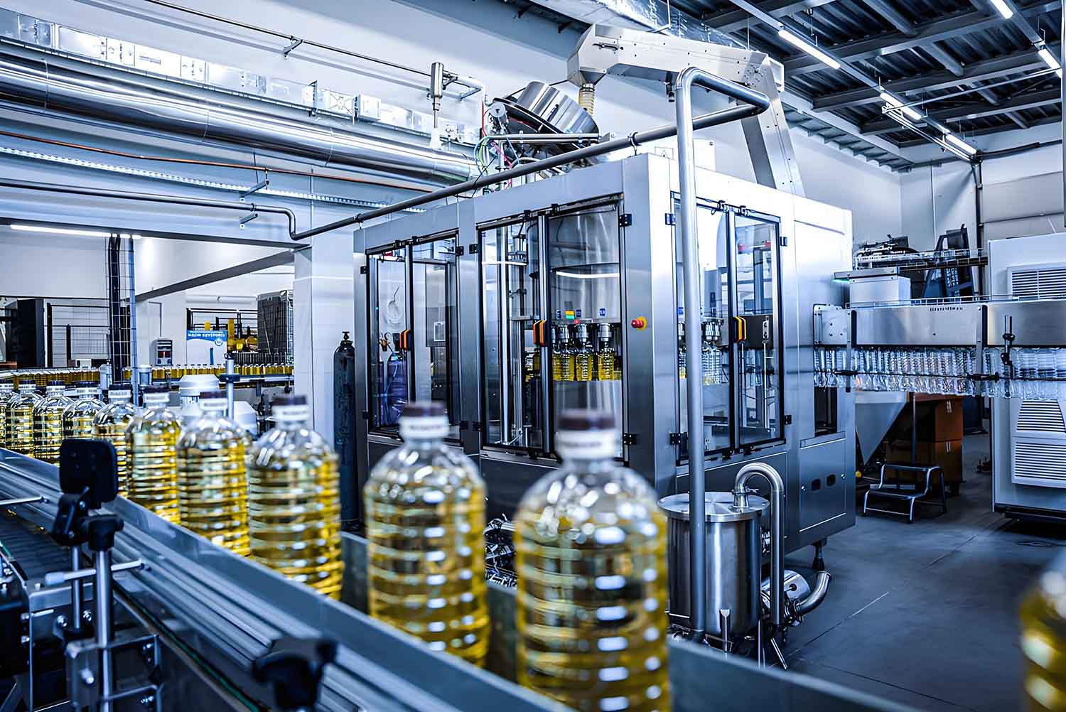 Oil filling machine