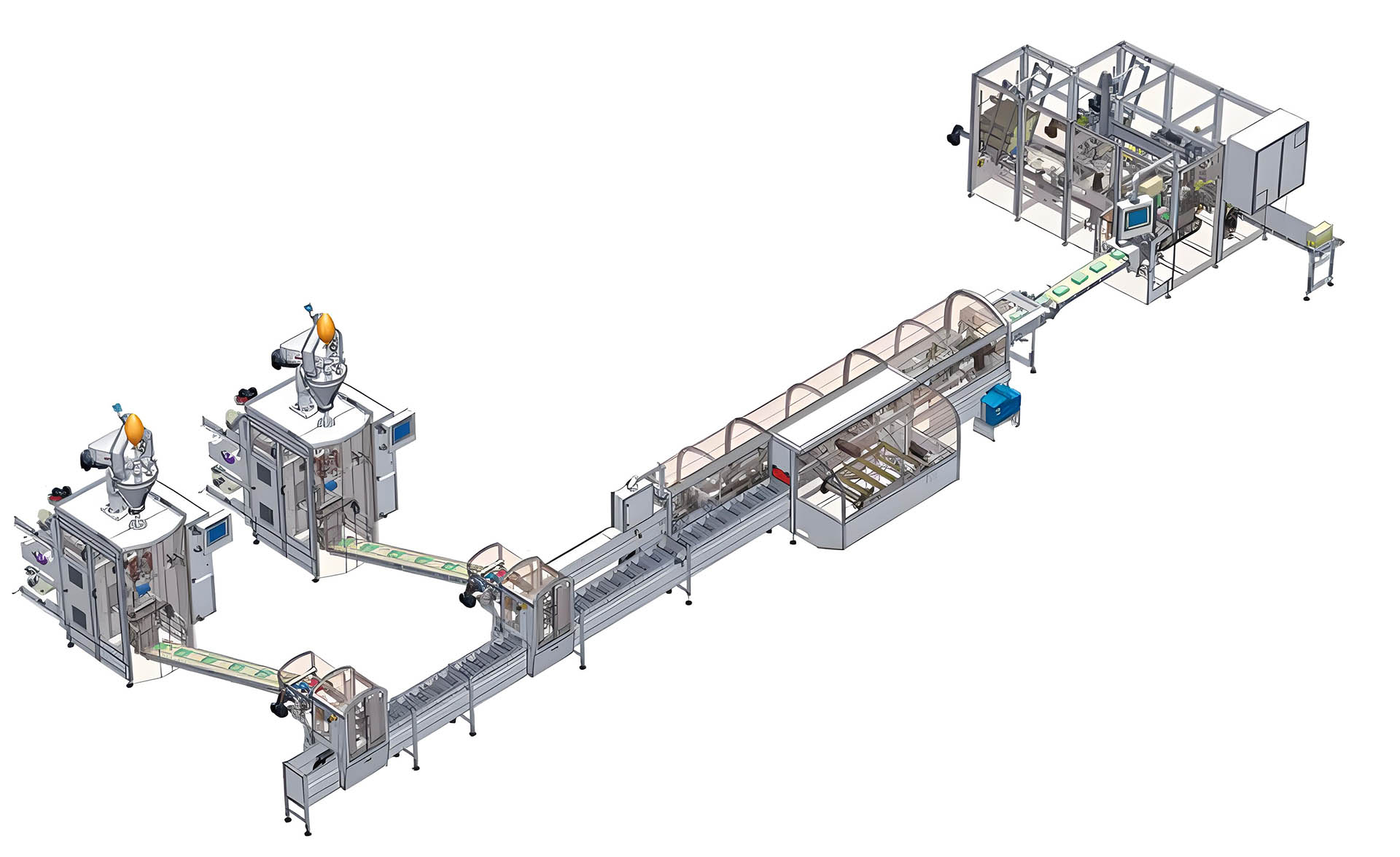 Case Packing Machines line