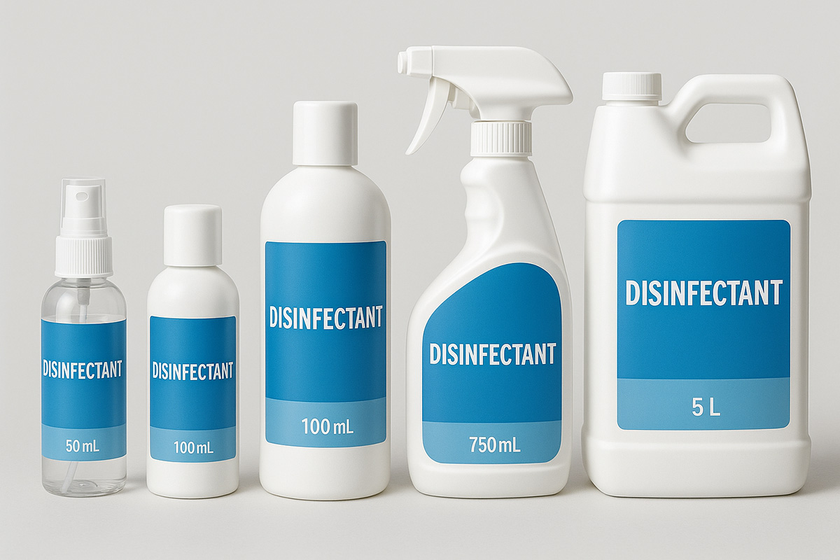 Disinfectant bottle