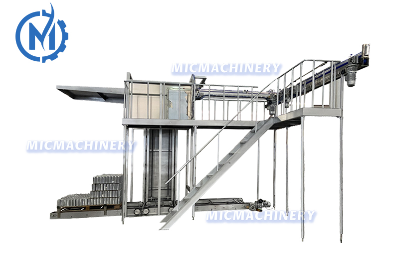 Can Depalletizer Machine