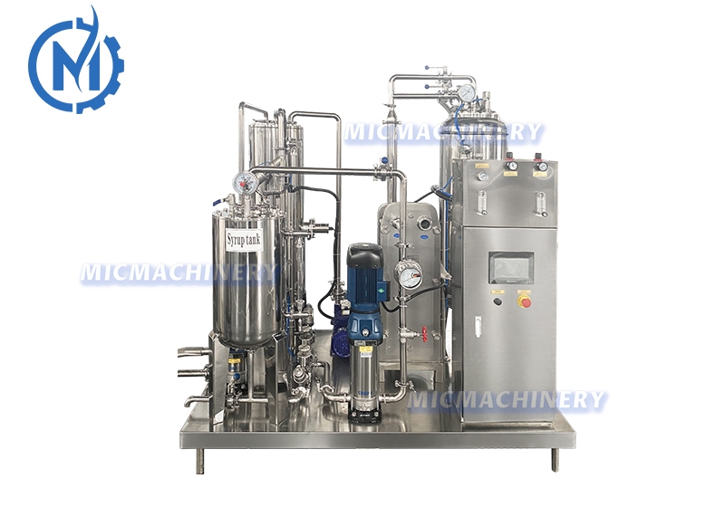 Carbonated Drink Mixing Machine