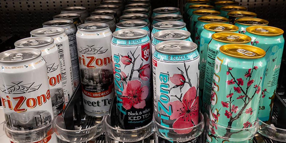 Aseptic tin can drink
