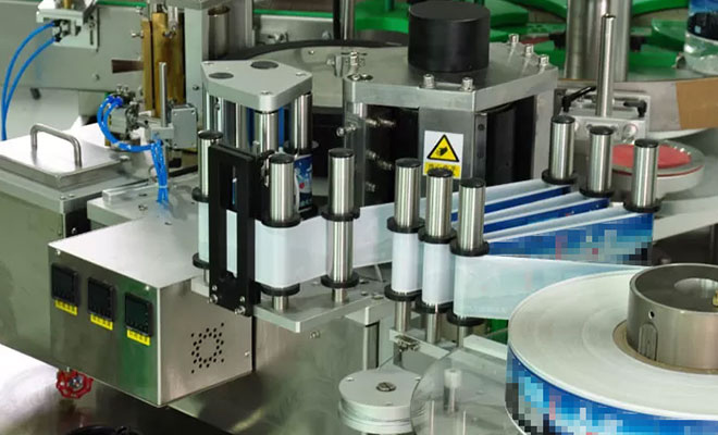 Hot Melt Labeling Machine workstation