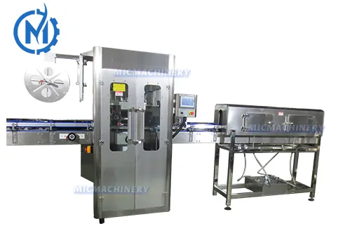 Shrink sleeve labeling machine