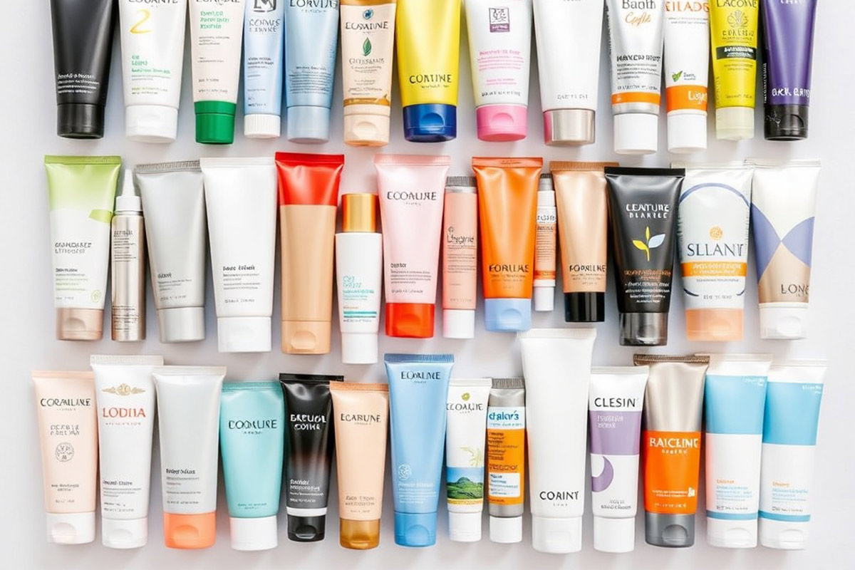 Various aluminum tube packaging