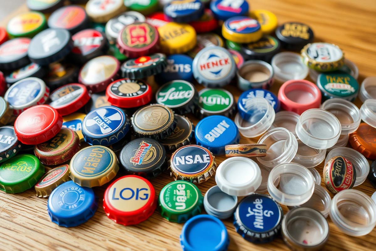 Bottle cap display