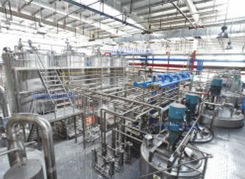 Extractive Beverage Processing Production Line