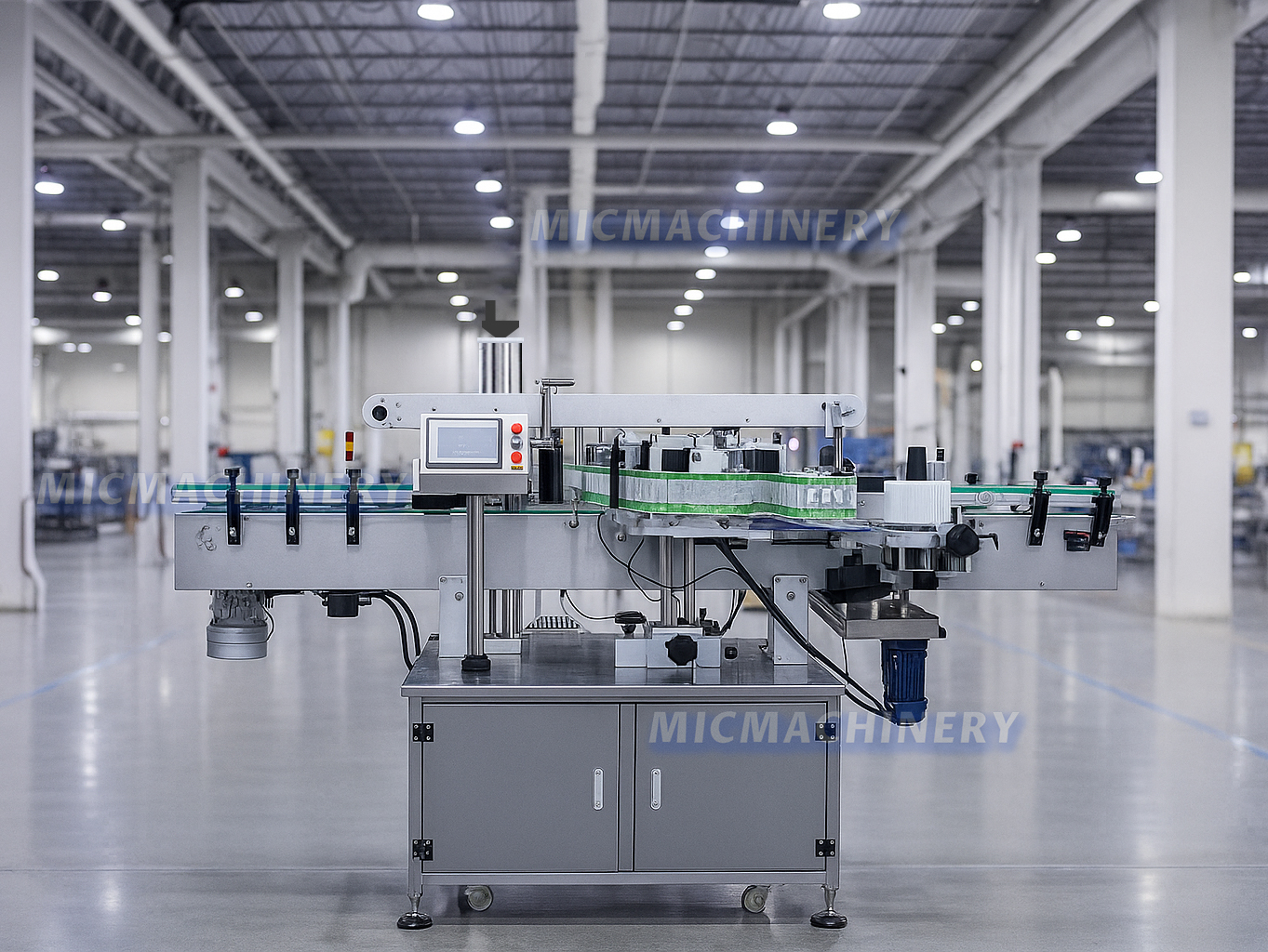 Single sided labeling machine factory