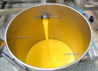 mango pulp processing line
