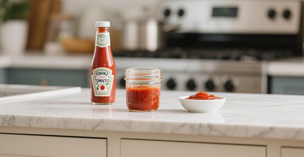 tomato sauce in the kitchen