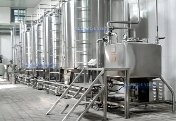 oat milk production line