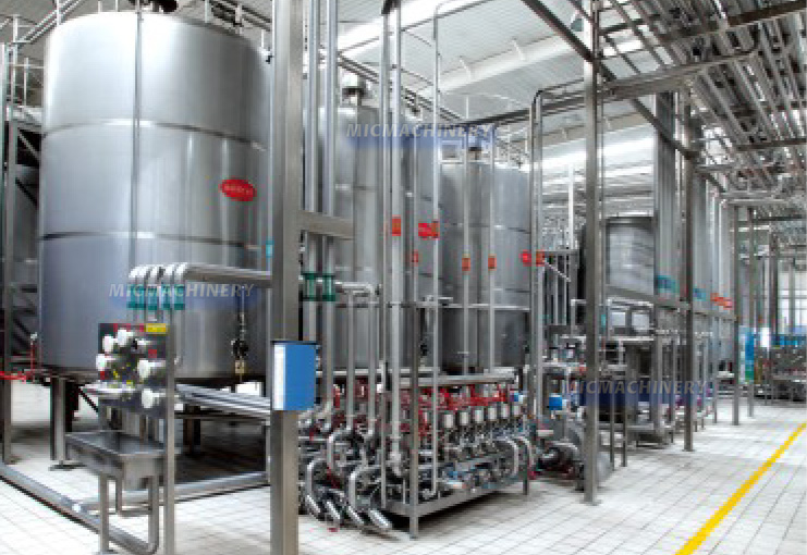 oat milk production line