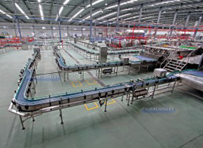 Rear packaging production line