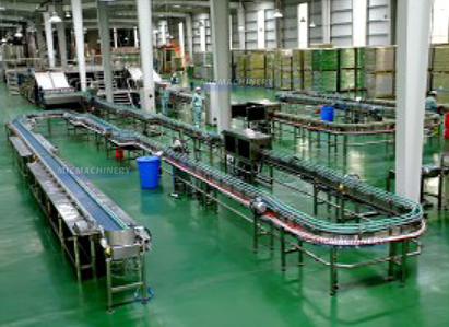 Rear packaging production line