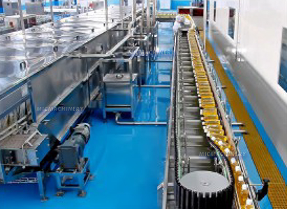 Rear packaging production line