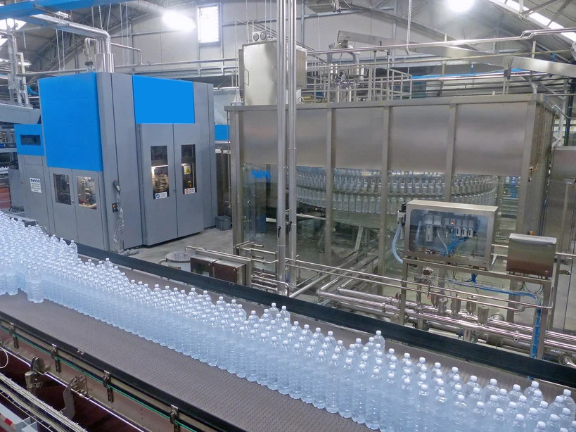 automatic blowing filling capping machine