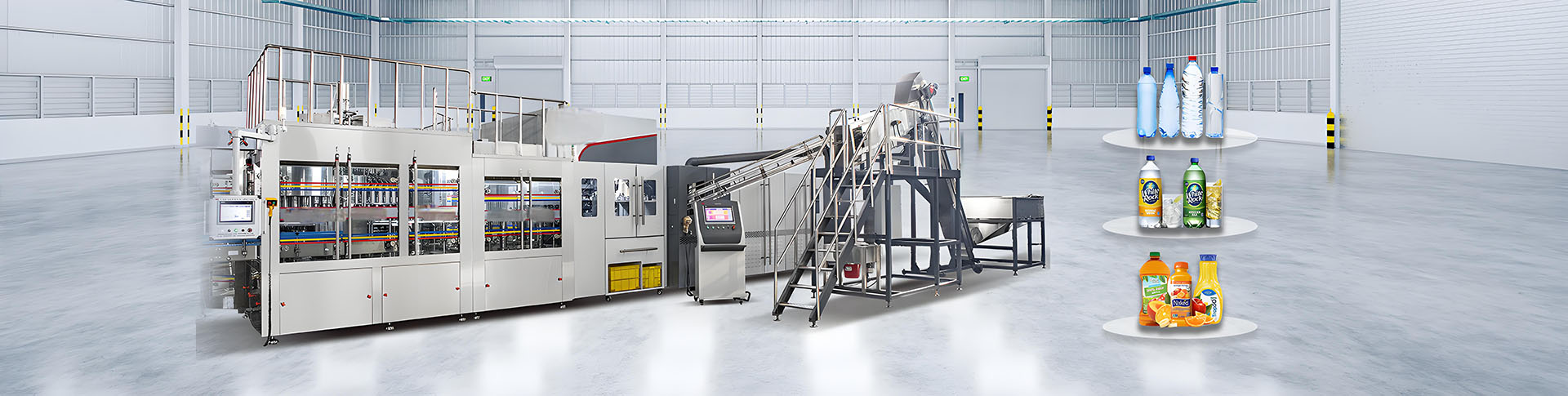 blowing filling capping machine