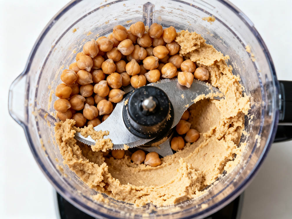 Stir the hummus