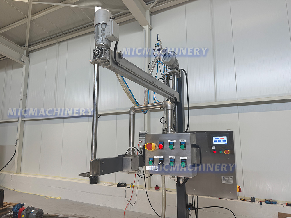 Lubricant Filling Machine Control Panel
