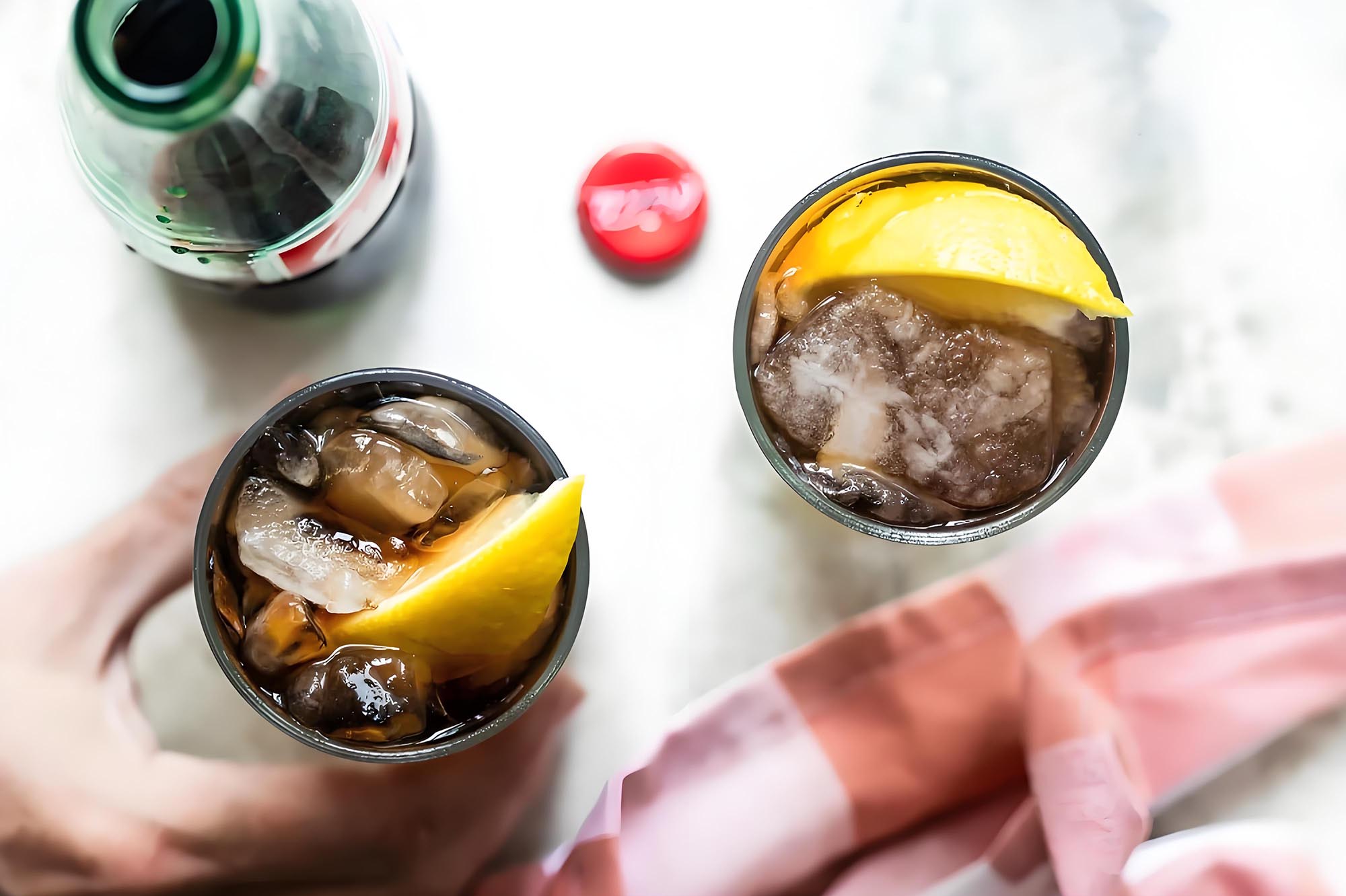 Soft drink display