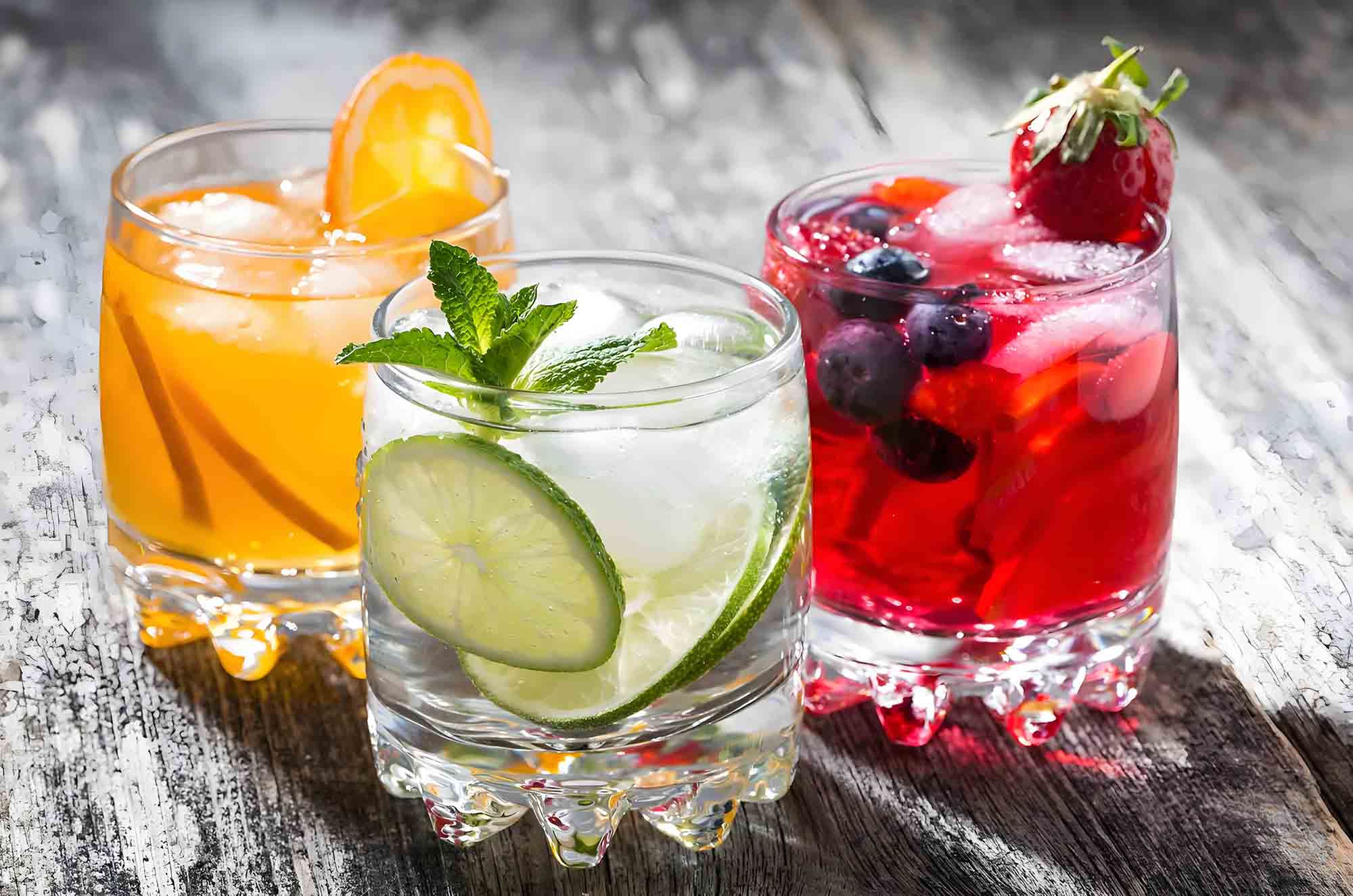 Soft drink display
