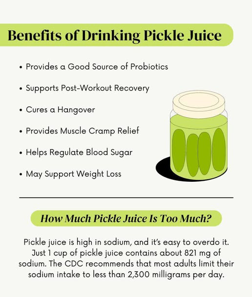 Is Pickle Juice Good For You