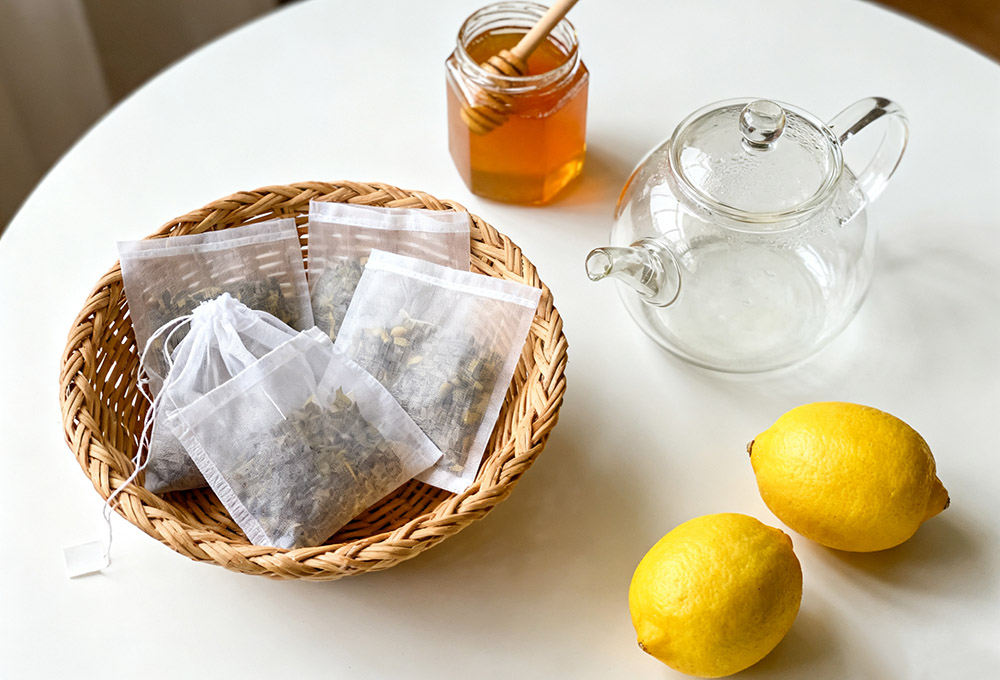 ingredients for making iced tea