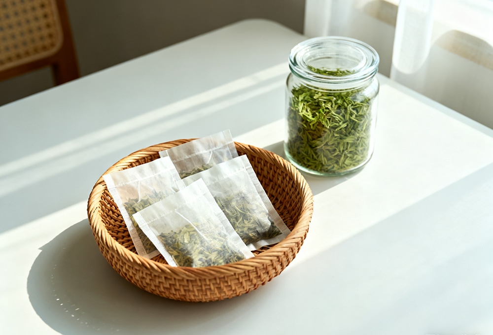 loose tea and tea bags