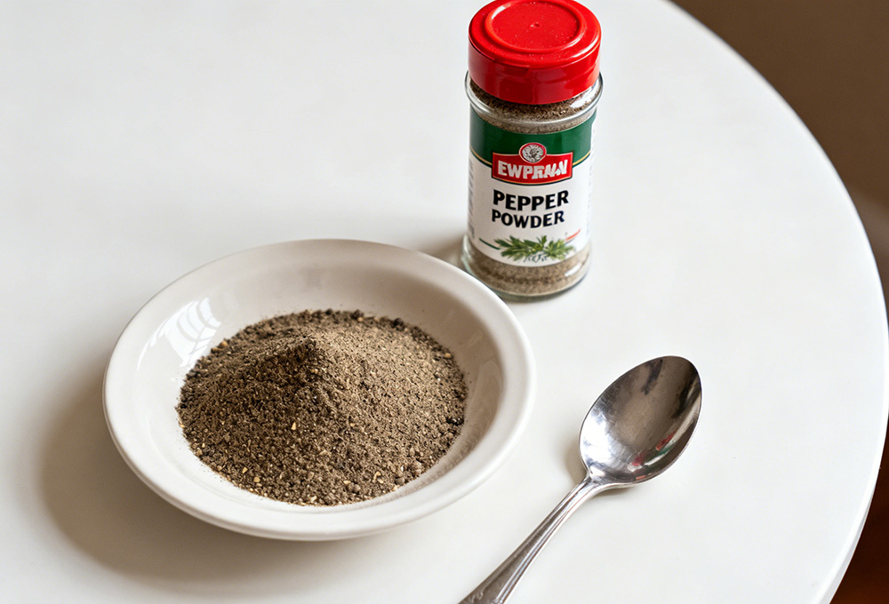 black pepper powder