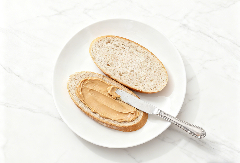 peanut butter toast 