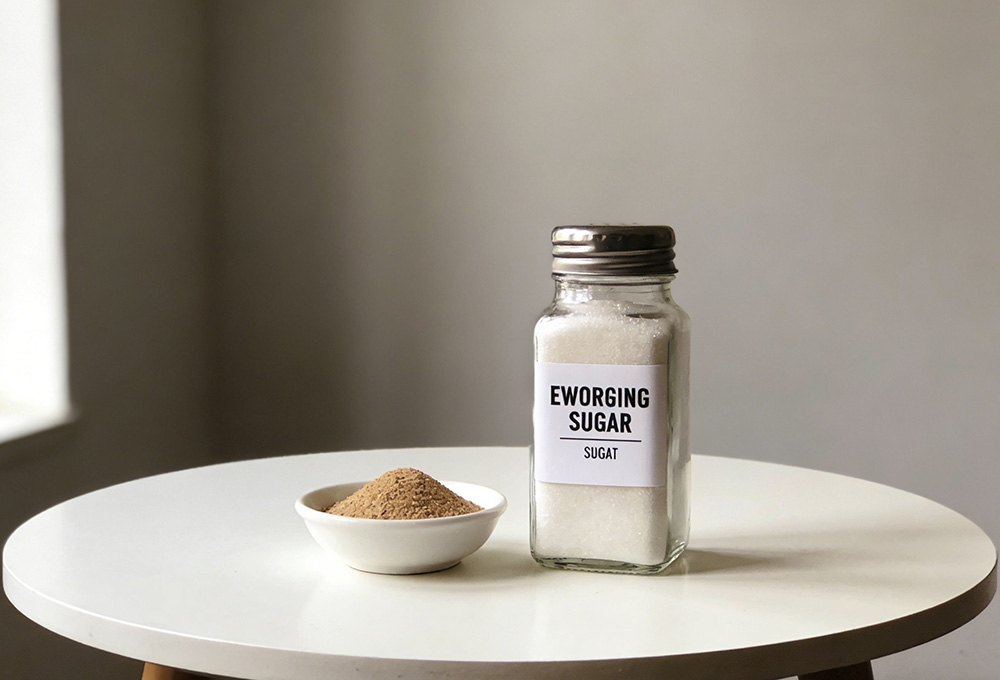 spices and white sugar