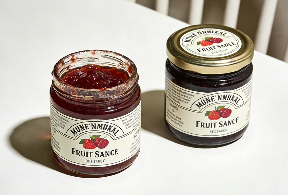 opened and unopened jam